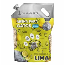 Calabaza Pets - Arena Para Gatos Soluble En Agua Aroma Lima