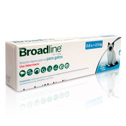 Broadline - Antiparasitario Gatos de 0.6 Hasta 2.5 Kg