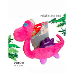 Colmascotas - Juguete Peluche Dino Pink