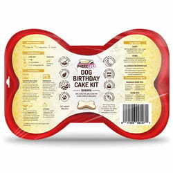 Puppy Cake - Kit para Cumpleaños  Sabor de  Banana con molde mediano