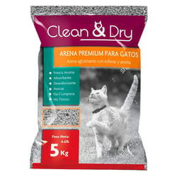 Clean & Dry - Arena con Aroma para Gato