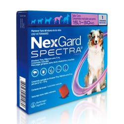 Nexgard Spectra - Antiparasitario Perros de 15.1 a 30 Kg