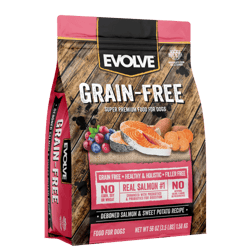 Evolve - Salmon & Sweet Potato Recipe Dog