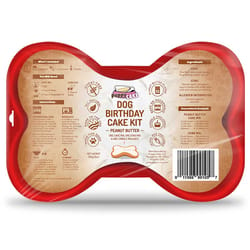 Puppy Cake - Kit para Cumpleaños  Sabor de  Peanut Butter con molde mediano