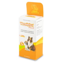 Holland Vermiplex Plus 10 - Tabletas Antiparasitarios para Perro