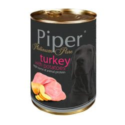 Piper - Alimento Húmedo Adulto Pavo con Papas Lata