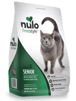 Nulo - Cat FS Grain Free  Senior Alaska Pollock, Duck, & Sweet Potato