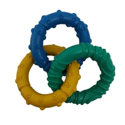 COLPETS - Aro Triple Amarillo, Verde y Azul