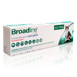 Broadline - Antiparasitario Gatos de 2.5 Hasta 7.5 Kg
