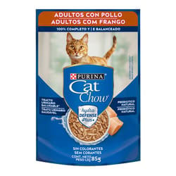 Cat Chow - Alimento Húmedo Gatos Adultos Pollo