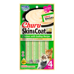 Churu Skin & Coat - Pollo con Ostión para Gatos