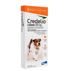 Credelio - Antiparasitario Masticable Perros de 5.5 A 11 Kg