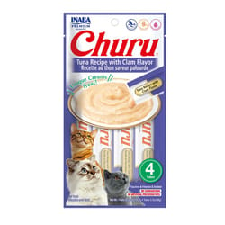 Churu - Inaba Cat Tuna Recipe With Clam Flavor