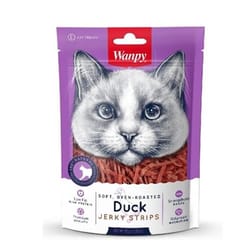Wanpy - Soft Duck Jerky Strips For Cats