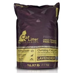 Clean & Dry Cat Litter - Arena con Lavanda para Gato