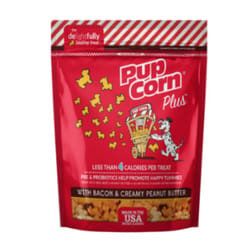 Pupcorn Plus - Snack Para Perro Tocineta Y Mantequilla Mani