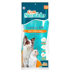 Con Sentido - Guantes Spa para Mascotas