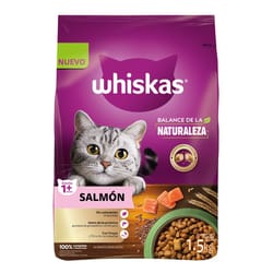 Whiskas - Por Naturaleza Alimento Seco Gatos Adultos Salmón