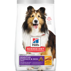 Hill's Science Diet - Adult Sensitive Skin & Stomach, alimento para perros adultos, piel y estómago sensibles
