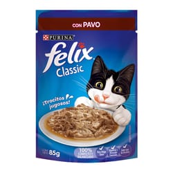 Felix - Alimento Húmedo Gato Adulto Classic Pavo Sobre