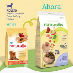 Naturalis - Perros Adultos Razas Pequeñas Pollo, Pavo y Frutas