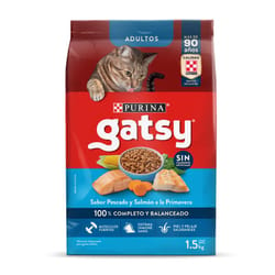 Gatsy - Alimento Gato Sabor Pescado y Salmón