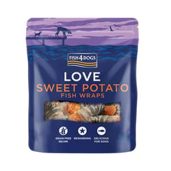 Fish4Dogs - Treats Para Perro Sea Wraps Sweetpotato