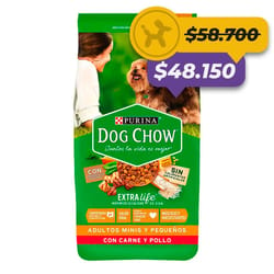 Dog Chow - Promo Alimento Adulto Minis y Pequeños