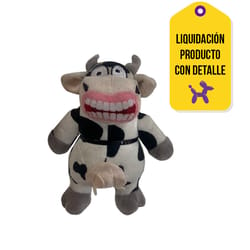Mighty - Peluche para Perro Vaca Furiosa Junior (Producto con detalle)