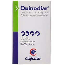Compañía California - Quinodiar Antidiarreico y Antibacteriano