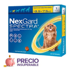 NexGard Spectra - Tableta Masticable para Perros