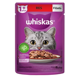 Whiskas - Alimento Húmedo Gatos Res