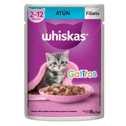 Whiskas - Alimento Húmedo Gatitos Atún