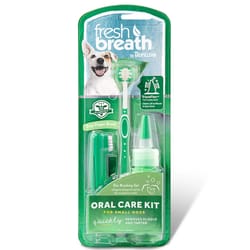Combo Kit Fresh Breath - Para Perro Pequeño 59 Ml + 2 Cepillos.