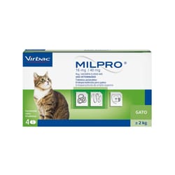 Virbac - Milpro Cat Hasta 2 Kg