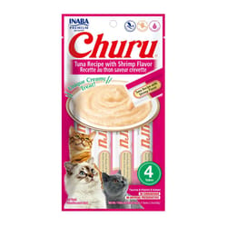 Churu - Inaba Cat Tuna Recipe With Shrimp Flavor