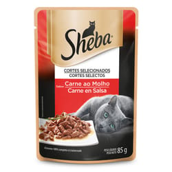 Sheba - Alimento Húmedo Para Gato Adulto Carne Sobre
