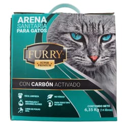 Furry - Arena Super Premium para Gato Carbón Activado