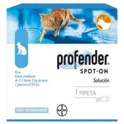 Profender - Spot On Gatos 1 Pipeta X 0,70 Ml.