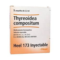 Heel - Thyreoidea Compositum 5 Ampollas X 2,2 ML - 2.2 MILILITRO