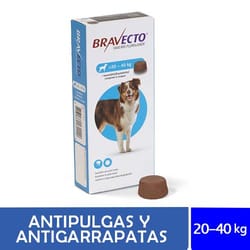 Bravecto - Perros De 20 Hasta 40 Kg.