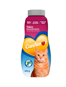 CanAmor - Talco Desodorante Gatos