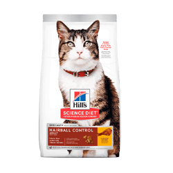 Hills - Science Diet Adult Hairball Control Cat
