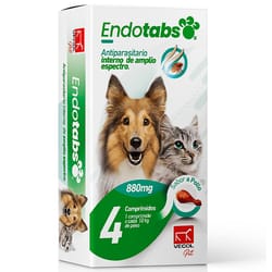 Vecol - Endotabs Antiparasitario Interno 880 mg