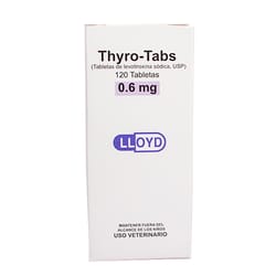 Thyro-Tabs 0.6 Mg 120.