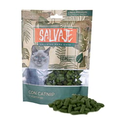 Salvaje - Galletas para Gato con Catnip y Vitaminas