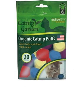 Multipet Puffs Catnip Garden