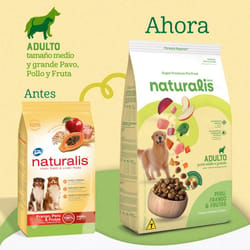 Naturalis - Perros Adultos Pollo, Pavo y Frutas