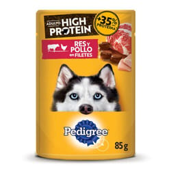 Pedigree - High Protein Alimento Húmedo Perros Adultos Carne y Pollo