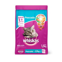 Whiskas - Alimento Para Gato Adulto Pescado
